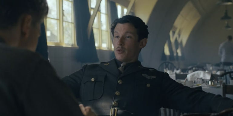 Callum Turner as John Bucky Egan in Masters of the Air