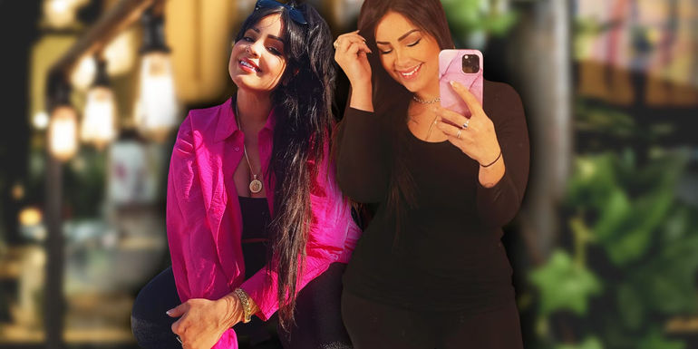 90 Day Fiance's Tiffany Franco montage with city background