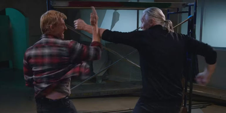 Terry Silver vs Johnny Cobra Kai
