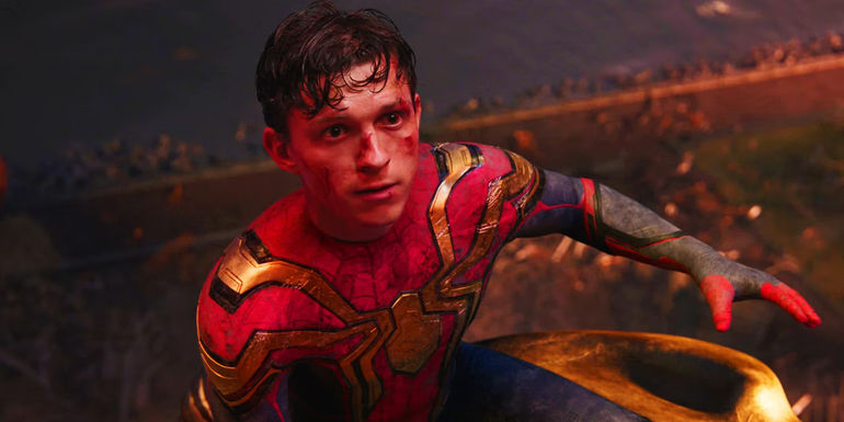 Tom Holland's Spider-Man cries in Spider-Man: No Way Home