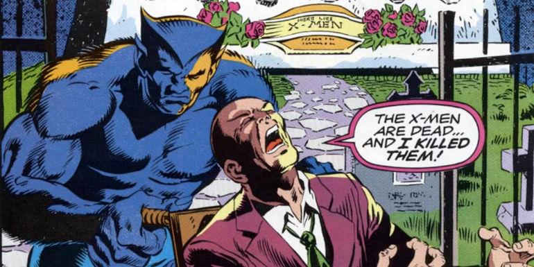 Professor X responsible for the X-Men's deaths. 