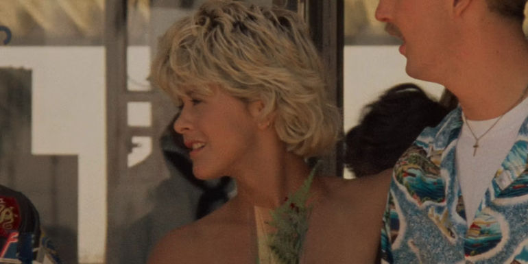 Carole and Goose in Top Gun.