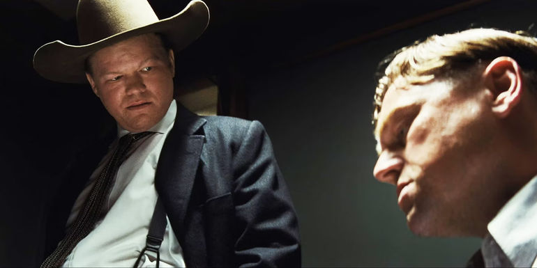 Killers of the Flower Moon Tom White interrogating Ernest