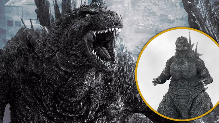 The Legendary Godzilla Minus One: A Grayscale Masterpiece