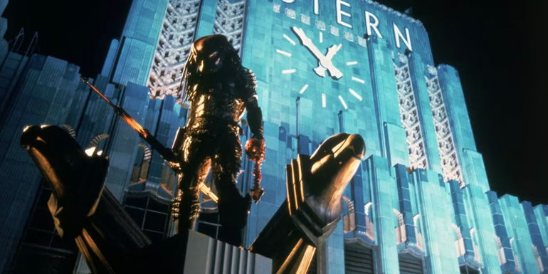 City Hunter standing on top of platform 