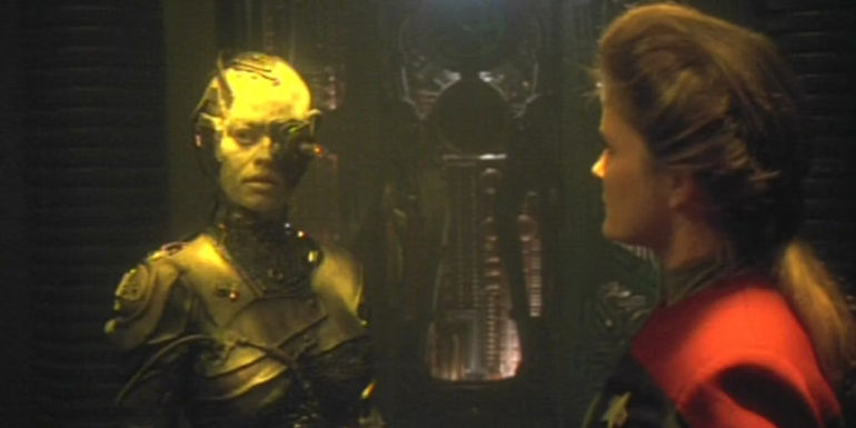 Star Trek Voyager Seven of Nine Janeway Borg