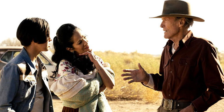 Cry Macho Mike Milo, Rafa, and Marta