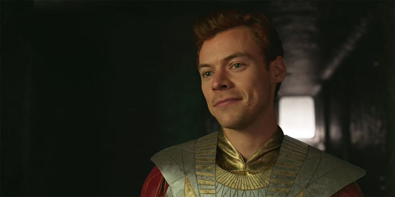 Harry Styles as Eros/Starfox in Eternals' mid-credits scene