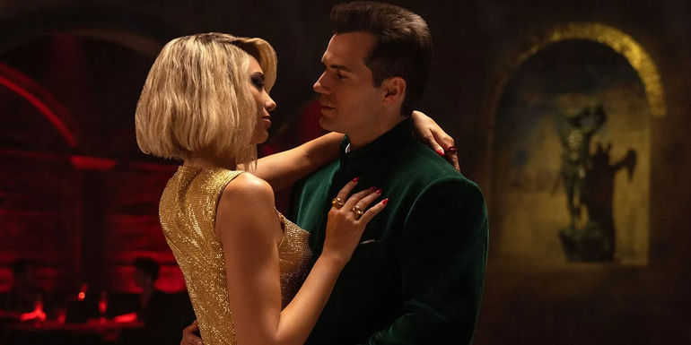 Argylle Movie Dua Lipa & Henry Cavill