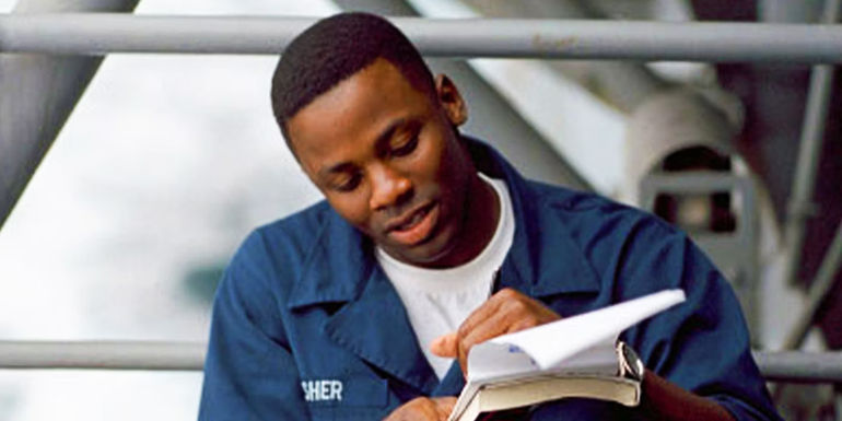 Derek Luke as Antwone Fisher in Antwone Fisher