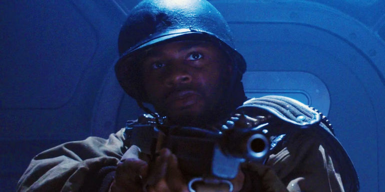 Derek Luke as Gabe Jones in Captain America The First Avenger