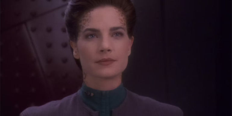 Terry Farrell as Lt. Commander Jadzia Dax DS9 season 6