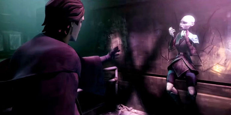 Anakin Force Chokes Ventress