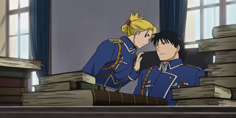 Mustang and Hawkeye in the movie