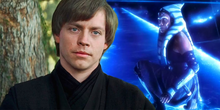 Luke Skywalker and Ahsoka in World Between Worlds