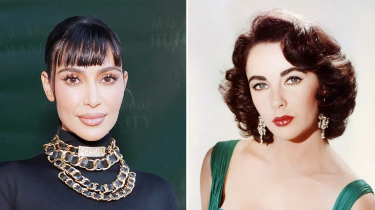 Kim Kardashian's Tribute to Elizabeth Taylor