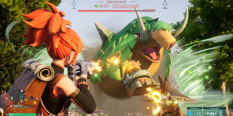 palworld mammorest boss fight