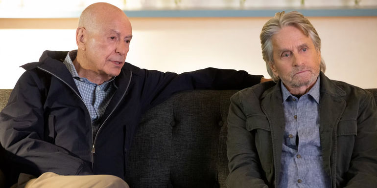 Norman and Sandy in The Kominsky Method