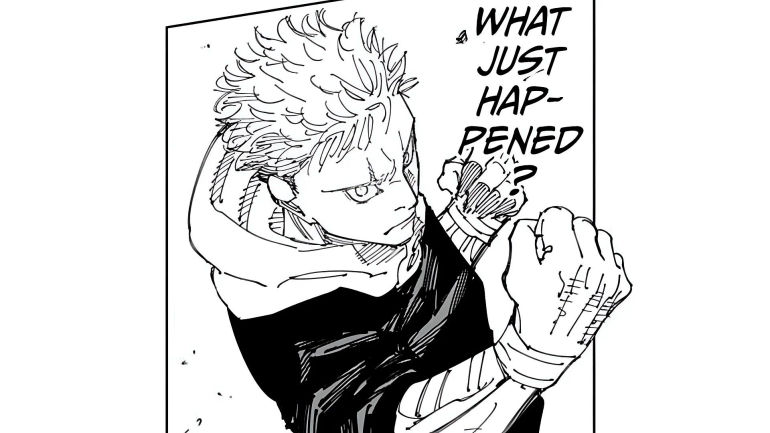 Yuji Itadori as seen in Jujutsu Kaisen chapter 244 (Image via Shueisha)