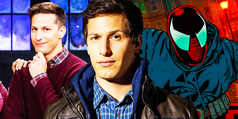 Andy samberg brooklyn 99 across the spiderverse baking it