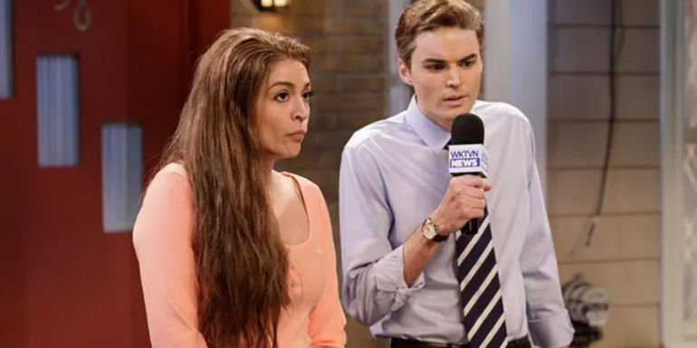 WKTVN News presenter interviewing a hillbilly on Saturday Night Live