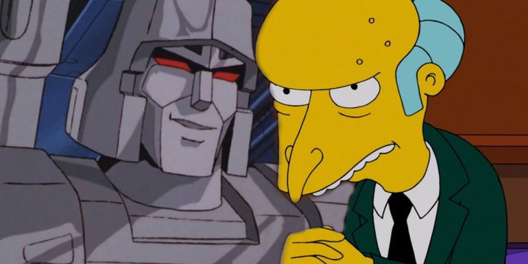 The Fusion of The Simpsons and Transformers: A Creative Crossover