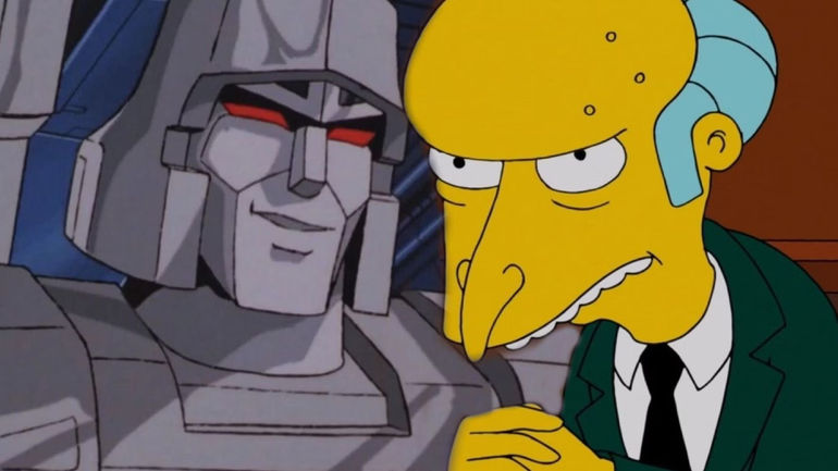 The Fusion of The Simpsons and Transformers: A Creative Crossover