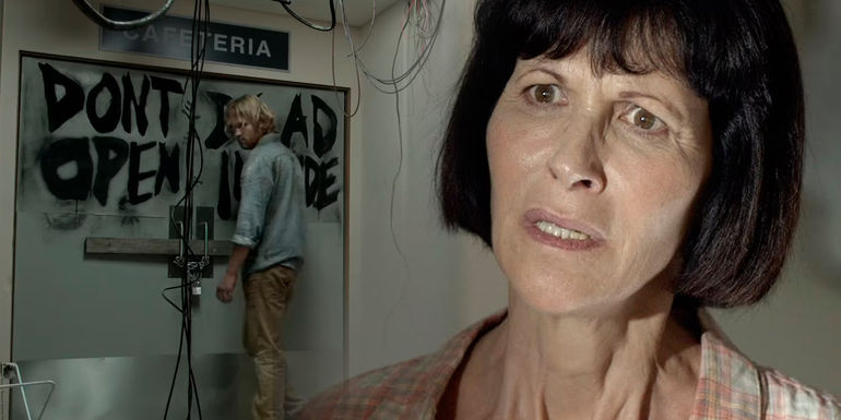 Doctor Gale and Paul in the Webisode The Oath from The Walking Dead webseries