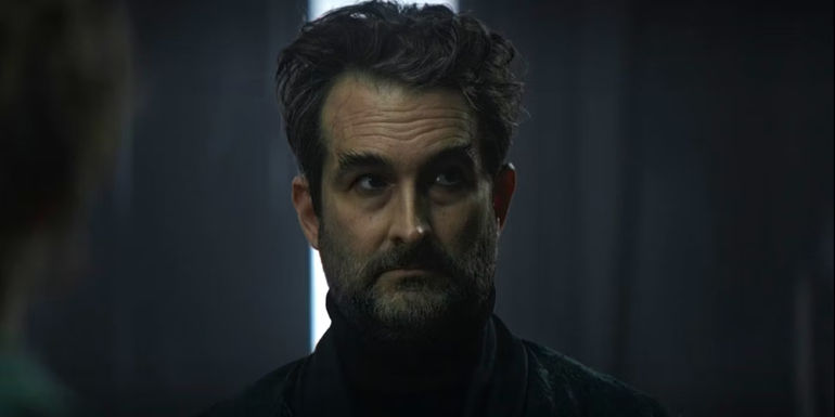 Hades looking confused in Percy Jackson episode 7