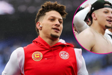 Patrick Mahomes Embraces His Dad Bod