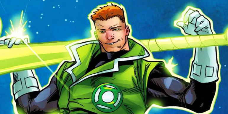 Guy Gardner with baseball bat in DC Comics