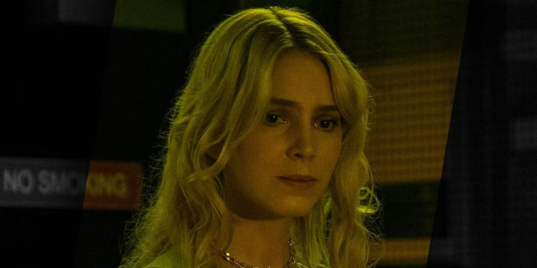 Lana (Alyson Gorske) looking concerned in Obliterated.