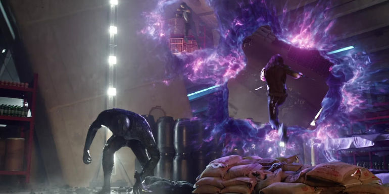 Blink's portals used in Sentinel fight in X-Men: Days of Future Past