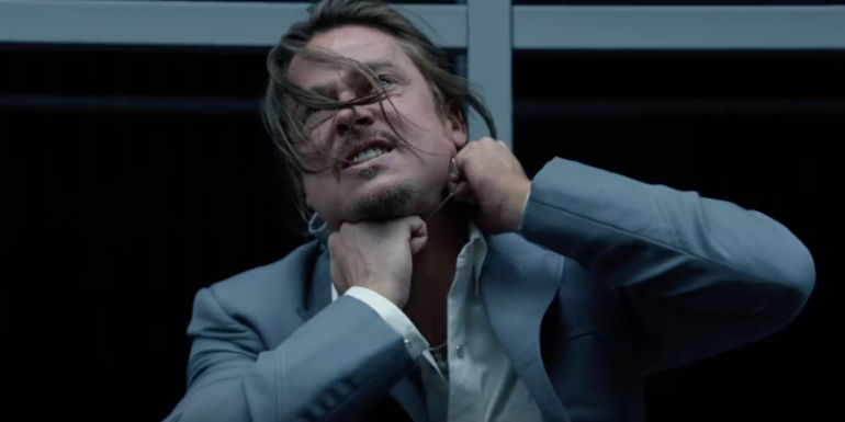 Brad Pitt's bolito death scene in The Counselor