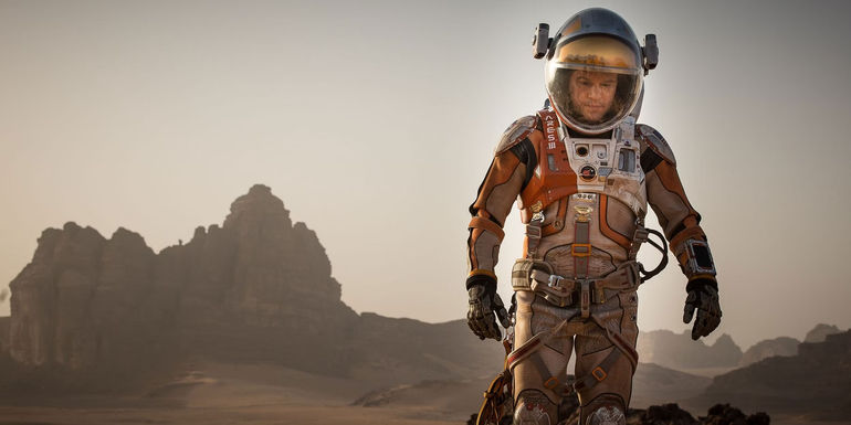 Matt Damon in The Martian