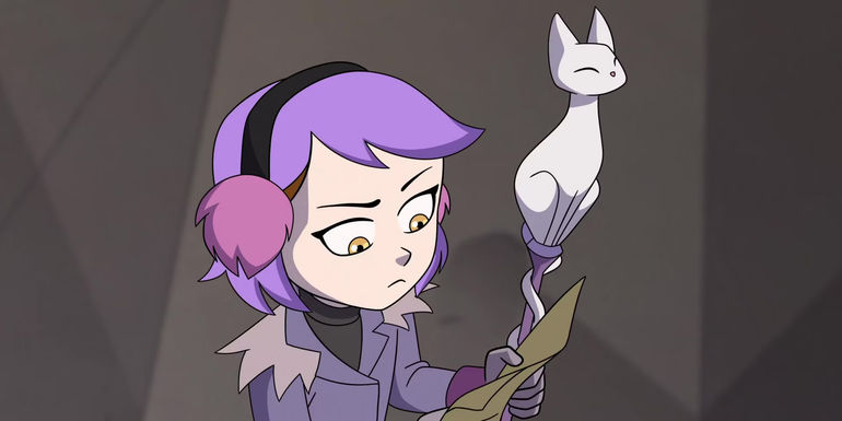 Amity and Ghost in The Owl House