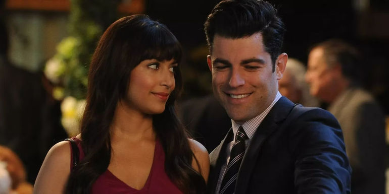 Cece looking lovingly at Schmidt in New Girl