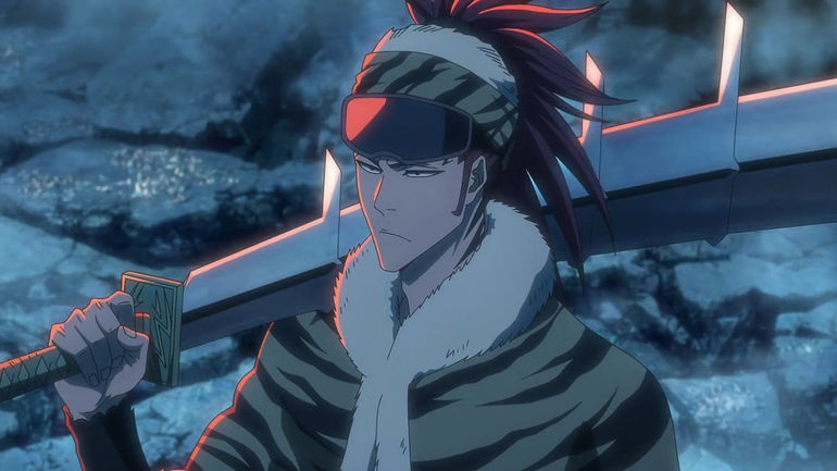 Renji Abarai as seen in the anime series (Image via Studio Pierrot)