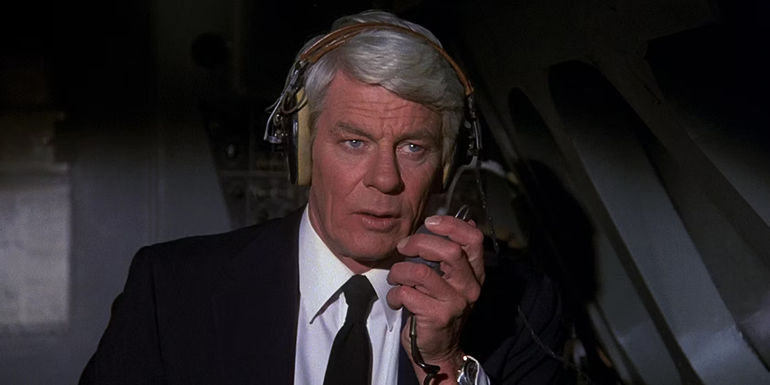 Captain Oveur in Airplane