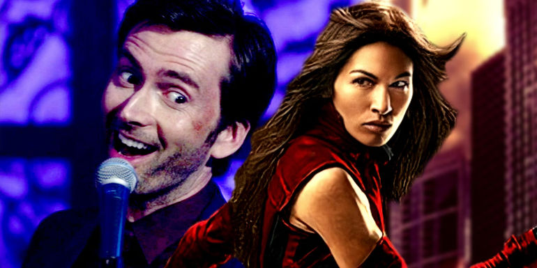 David Tennant's Kilgrave and Elodie Young's Elektra in Marvel Netflix Shows(1)