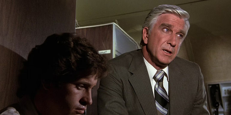 Dr Rumack talking to Ted in Airplane