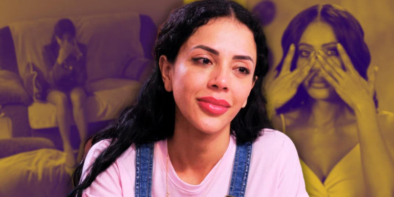 90 Day Fiancé Star Jasmine crying about Gino's dirty house
