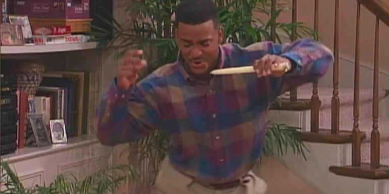 Carlton dancing in The Fresh Prince of Bel-Air