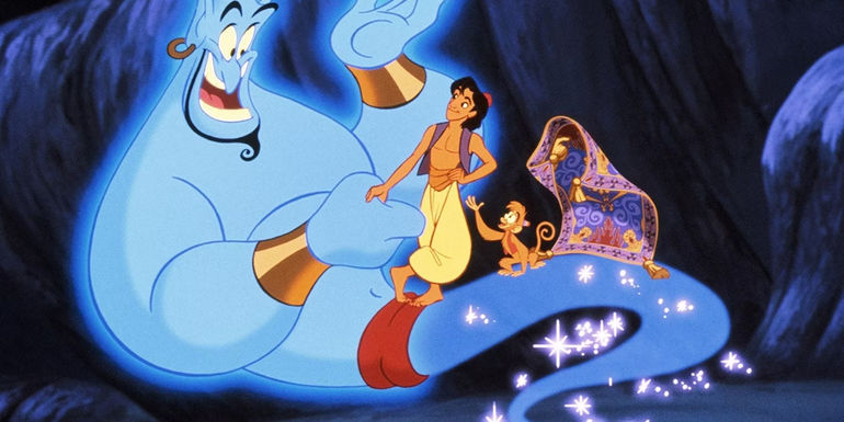 Aladdin and the Genie