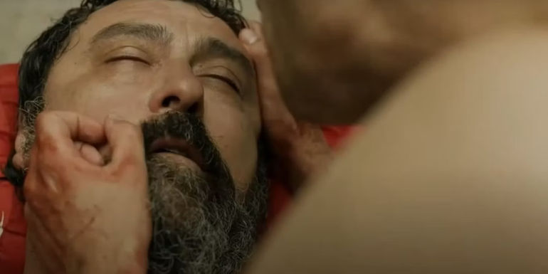 Moscow's death scene in Money Heist