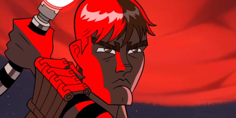 Anakin Kills Ventress in Clone Wars Micro-Series