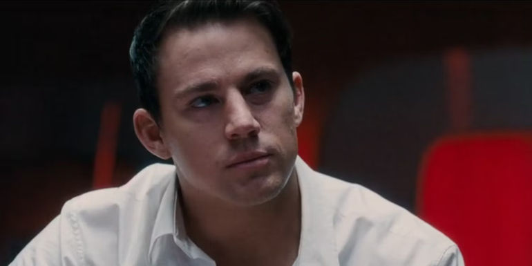 Leo (Channing Tatum) somberly plays his guitar after divorcing Paige in The Vow