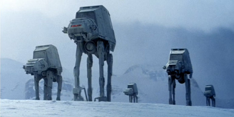 AT-AT in Hoth Star Wars
