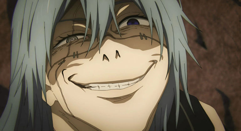 Mahito as seen in the anime (Image via MAPPA)