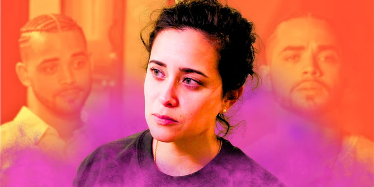 90 Day Fiancé’s Statler Riley and Rob Warne looking serious